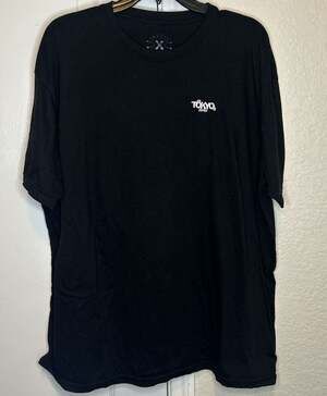 East West Tokyo Japan Graphic T-Shirt Black 2XL